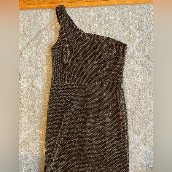 Lulus floor length black tie dress - Picture 2 of 6